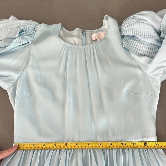 Rachel Parcell Ruffle Sleeve Dress Size XS Spring Baby Light Blue - Picture 15 of 16